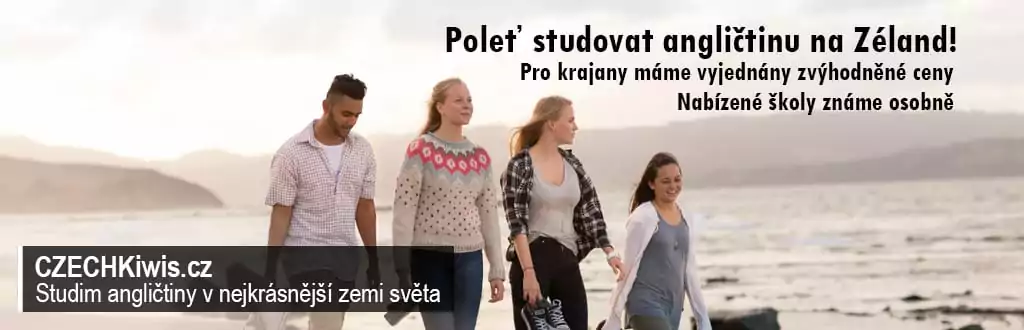 Studium angličtiny na NZ