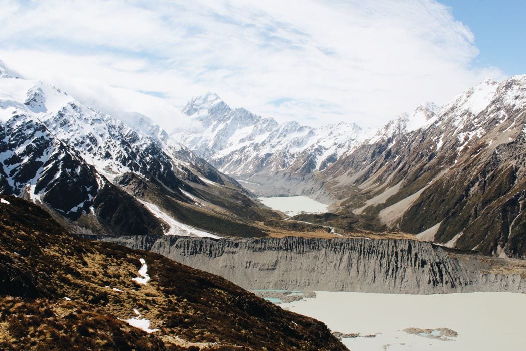 Mount Cook National Park je pro mnohé nejkrásnějším místem na Novém Zélandu